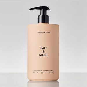 Salt & Stone Body Lotion in Saffron & Cedar